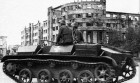 Фашисты на площади 20-летия Октября (пл. Ленина) летом 1942 года. На заднем плане здание, на первом этаже которого сейчас почта. Фашисты на площади 20-летия Октября (пл. Ленина) летом 1942 года. На заднем плане здание, на первом этаже которого сейчас почта.